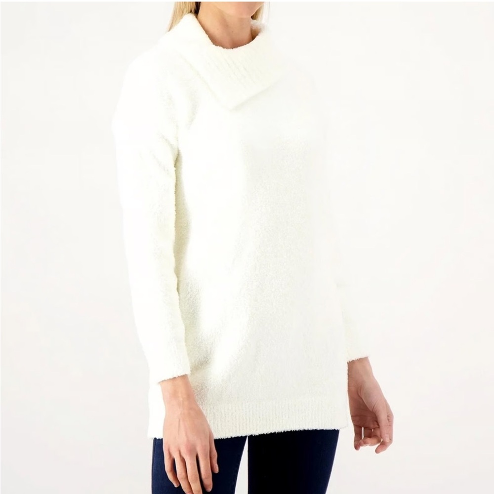 Barefoot Dreams Cozychic Cowl Neck Tunic‎ Sweater